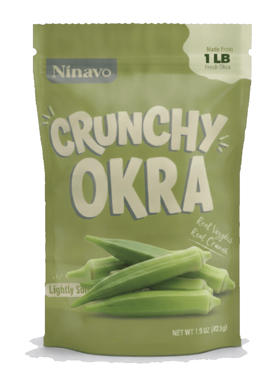 Ninavo Crunchy Okra veggie chips