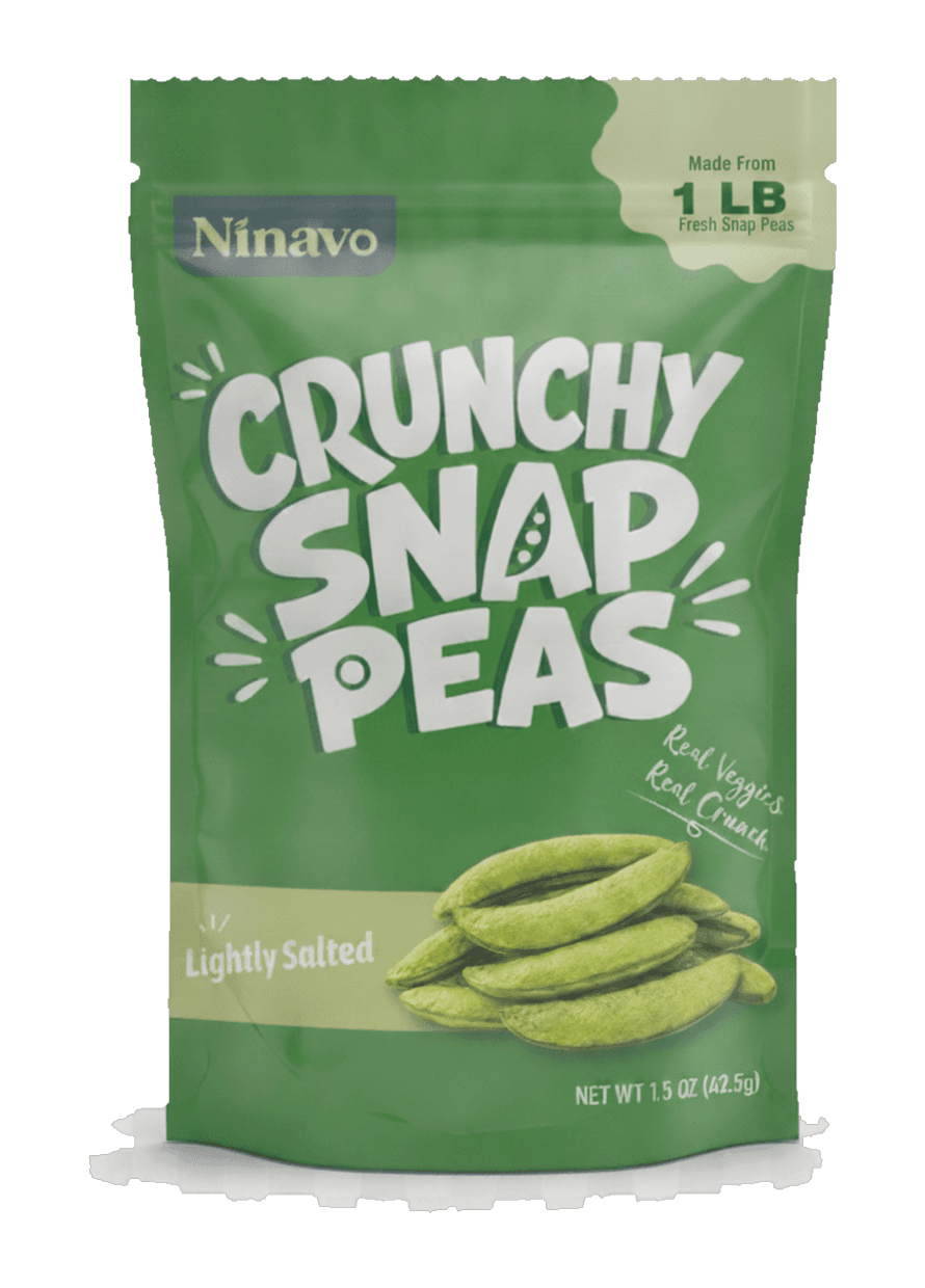 Ninavo Crunchy Snap Peas veggie chips